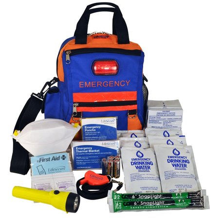 LIFESECURE On-the-Go High-Visibility/High-Safety 3-DAY AUTO Emergency Kit 50800